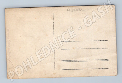 Pohlednice ateliérová svatební skupina (M32492)