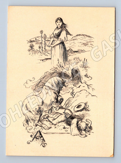 Pohlednice Mikoláš Aleš ilustrace mytologický motiv (M32510)