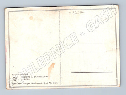 Pohlednice Německo Schwarzwald Hochtal Bernau 1942 (M32517)
