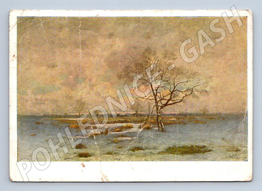 Pohlednice Vánoční malba A. Chittussi 1932 (M32522)