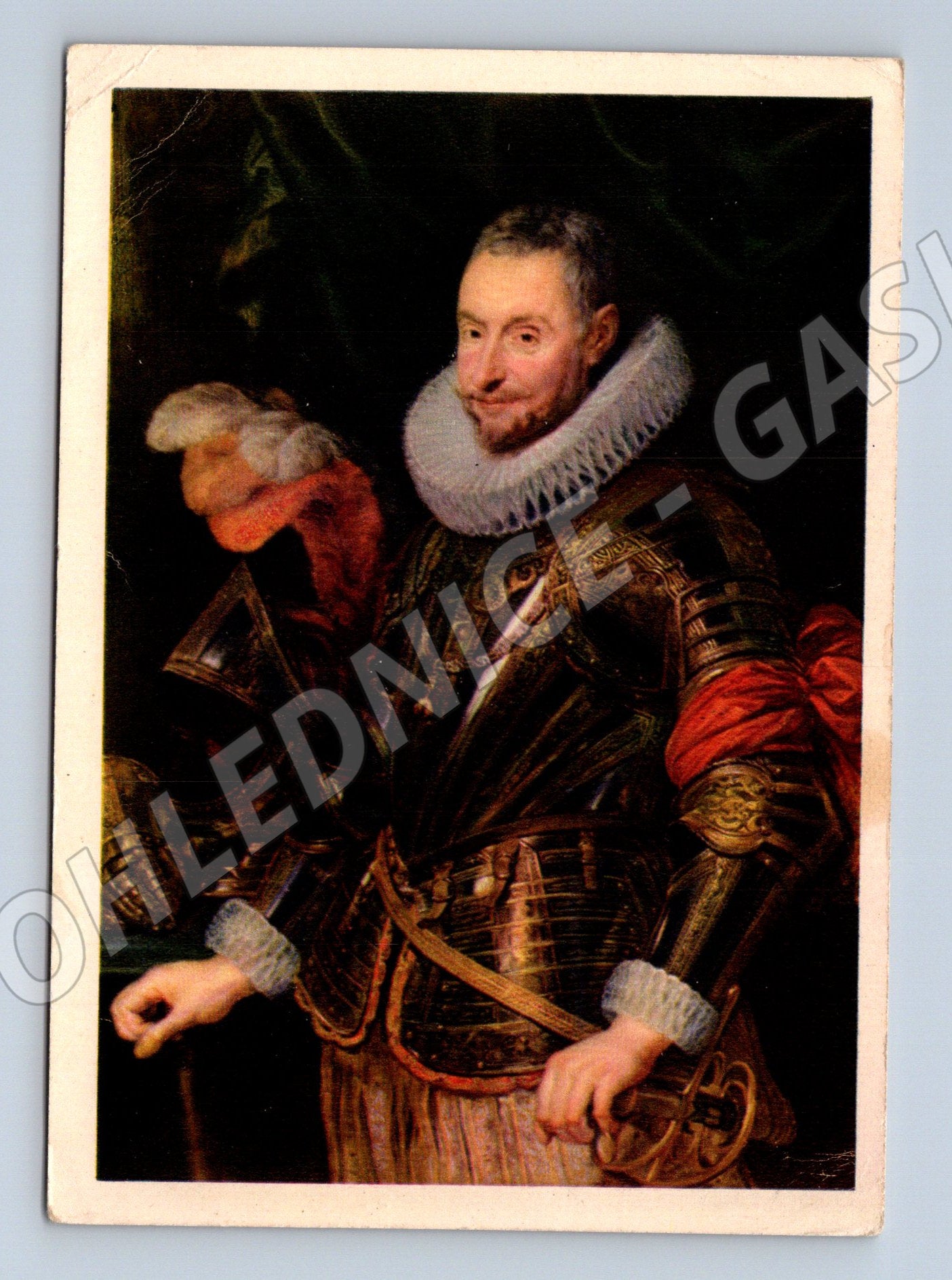 Pohlednice Praha obraz Rubens Portrét Spinoly (M32533)
