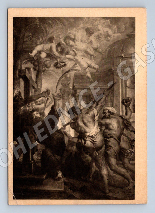 Pohlednice Praha Rubens Umučení sv. Tomáše (M32534)