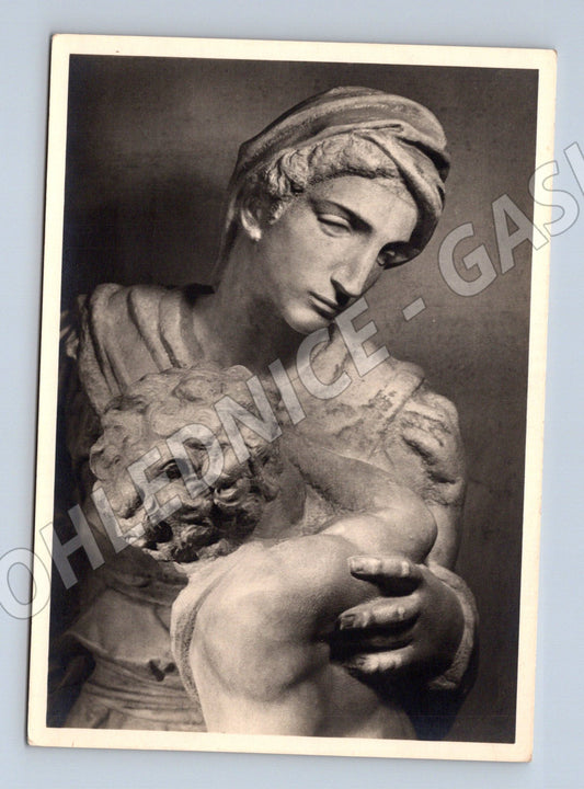 Pohlednice Itálie Michelangelova Madonna Medici (M32539)