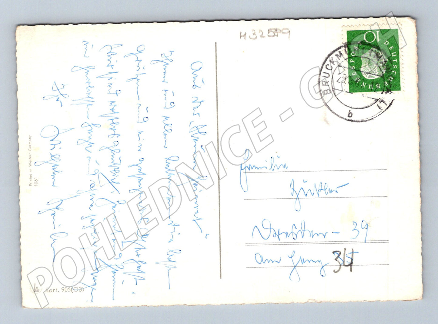 Pohlednice Německo Velikonoční motiv 1942 (M32589)