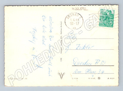 Pohlednice Německo Velikonoce 1961 (M32592)