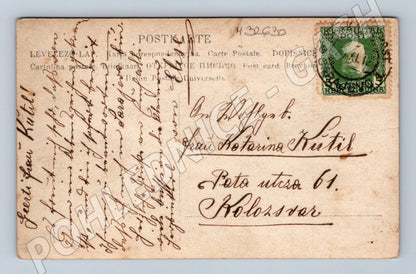 Pohlednice Bosna dívka s květinami (M32630)