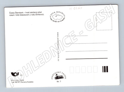 Pohlednice hrad Český Šternberk (M3264)