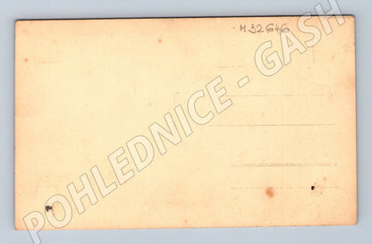 Stará fotografie baby s medvídkem 1932 (M32646)