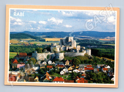 Pohlednice hrad Rabí zřícenina Sušicko (M3267)