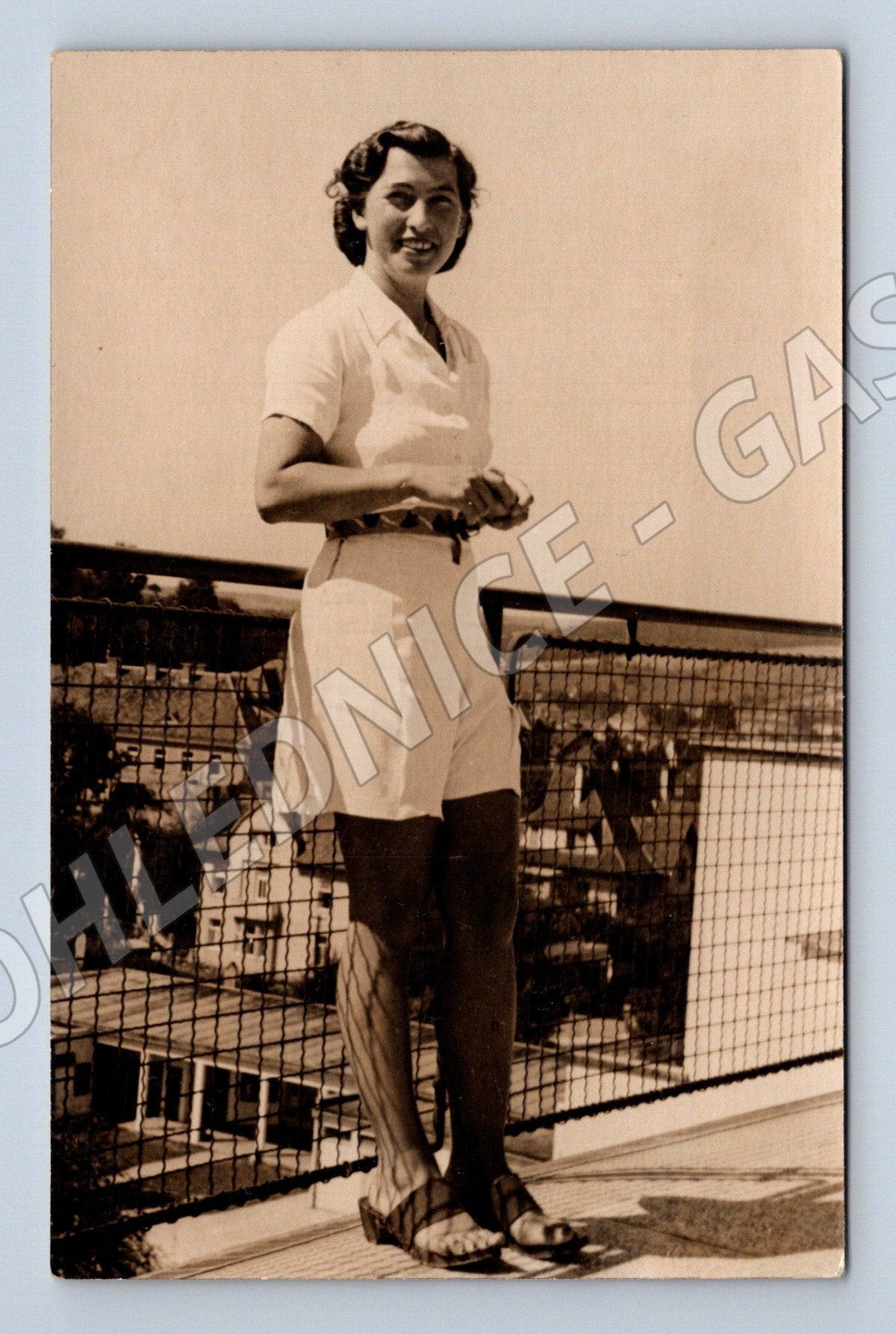 Pohlednice žena tenis (M32671)