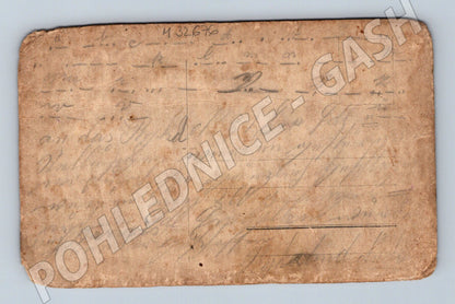 Pohlednice ateliérový portrét ženy (M32676)