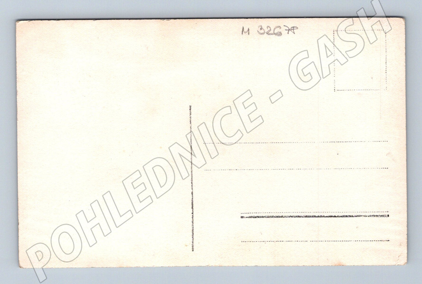 Pohlednice žena s psem (M32678)