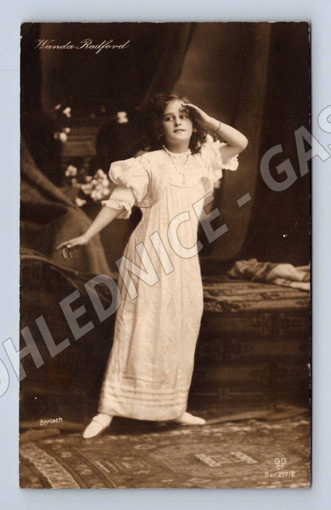 Pohlednice Německo portrét herečky Wandy Radford 1904 (M32690)
