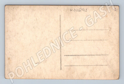 Pohlednice stylizovaná hlava ženy (M32693)