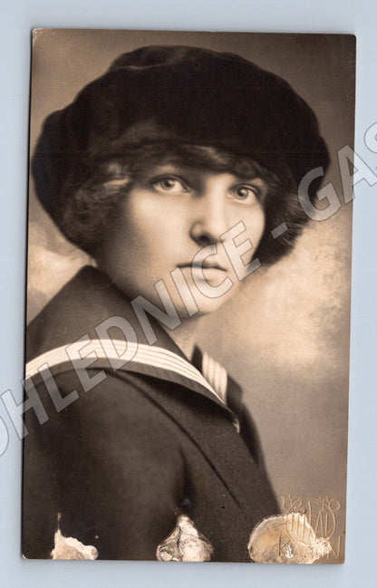 Pohlednice žena námořnice portrét 1910s (M32710)