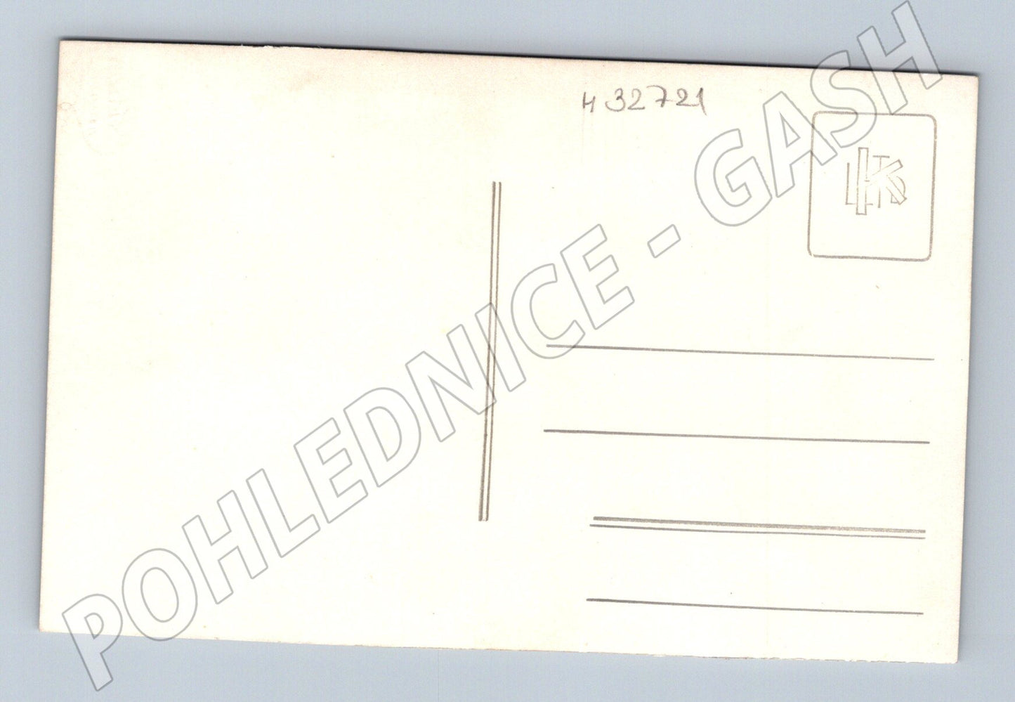 Pohlednice Portrét muže v brýlích ateliér W. Mitzendorf (M32721)