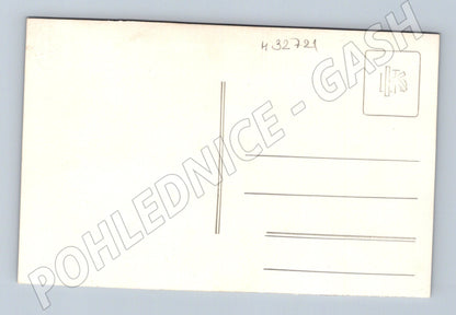Pohlednice Portrét muže v brýlích ateliér W. Mitzendorf (M32721)