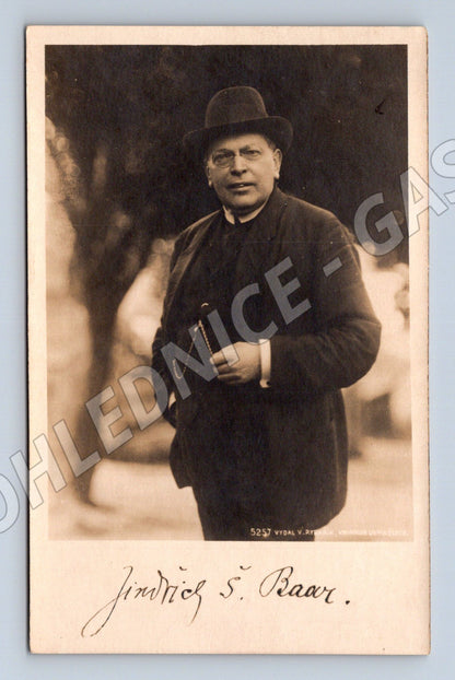 Pohlednice Jindřich Š. Baar Klenčí 1928 (M32728)