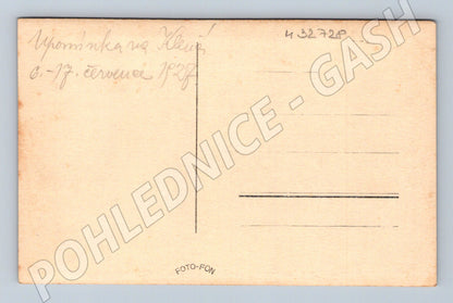 Pohlednice Jindřich Š. Baar Klenčí 1928 (M32728)