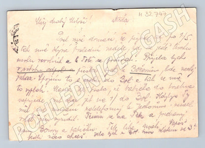 Pohlednice Praha Všesokolský slet průvod 1948 (M32747)