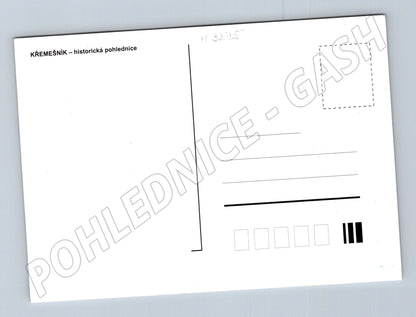 Pohlednice Křemešník kolorovaná litografie (M3275)
