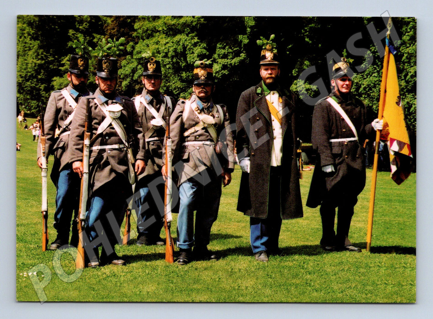 Pohlednice Jičínsko rekonstrukce Prusko-rakouské války 2001 (M32752)