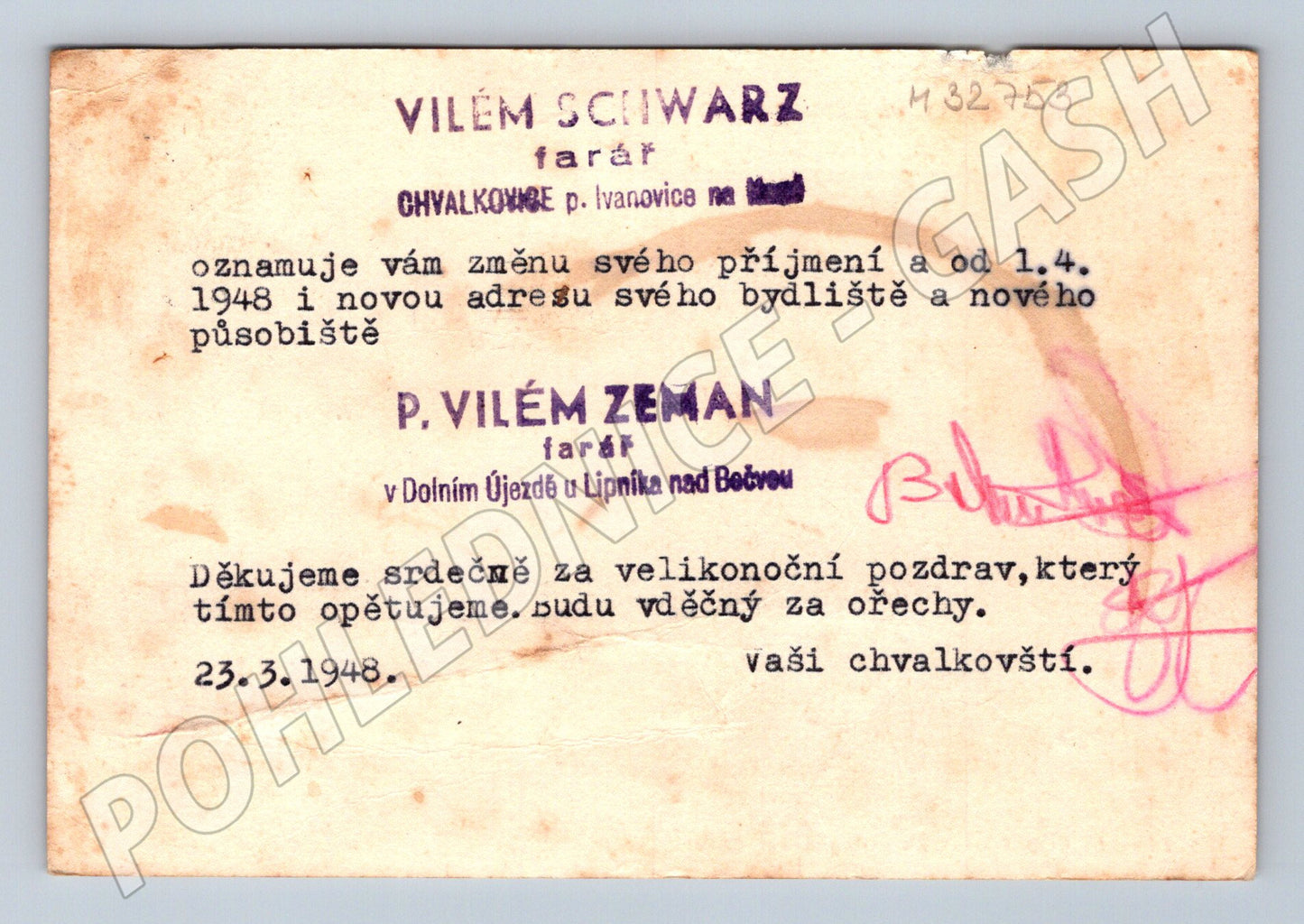 Pohlednice Československá vojenská jednotka SSSR 1948 (M32753)