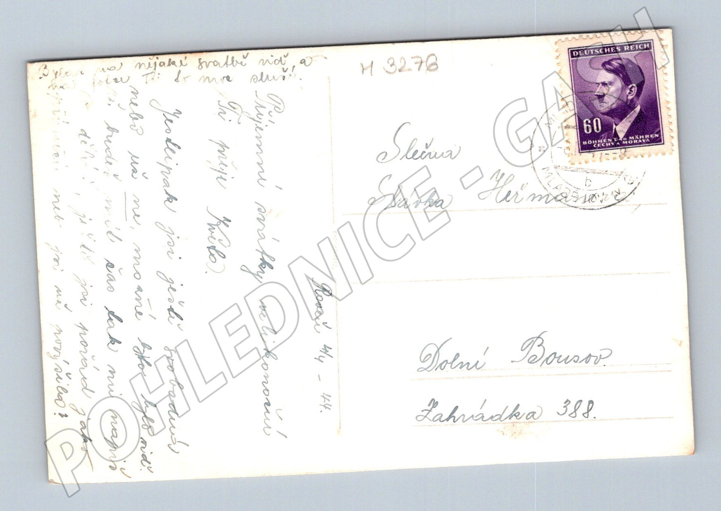 Pohlednice Roveň Mladějov (M3276)