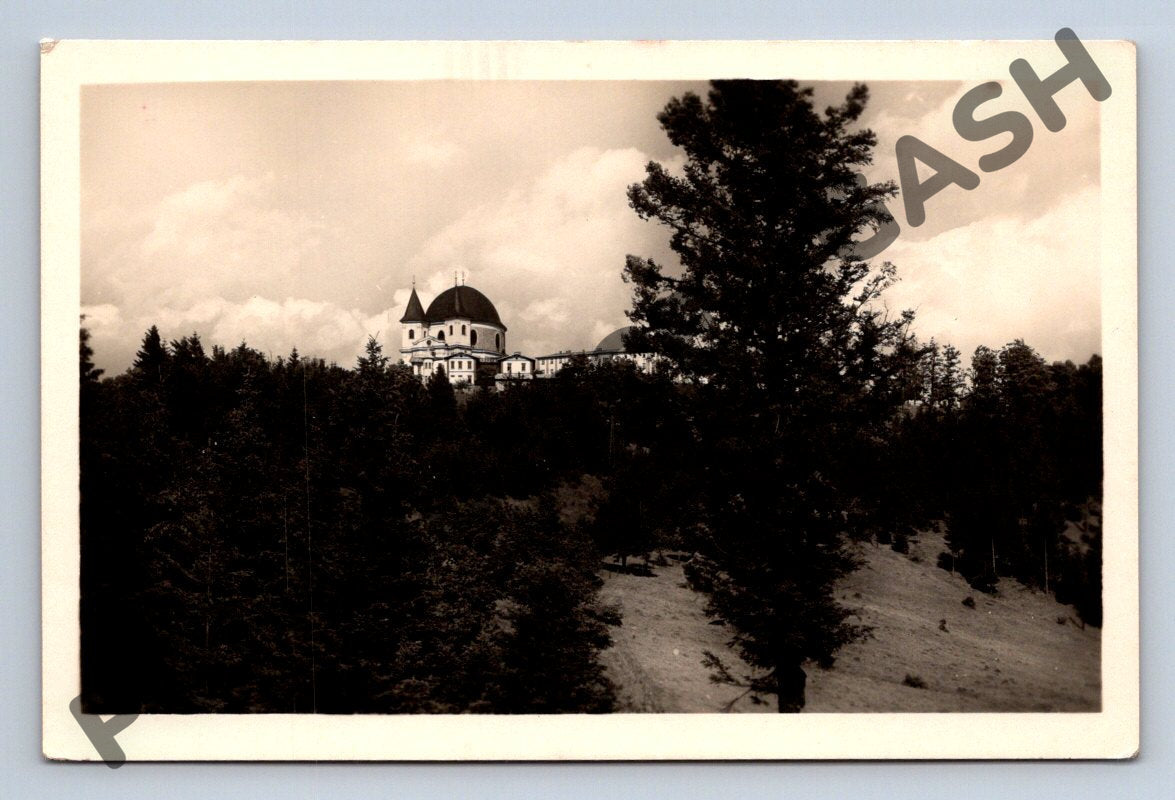 Pohlednice Svatý Hostýn poutní místo Orbis černobílá (M328)