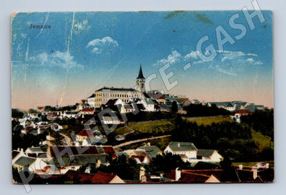 Pohlednice Jemnice 1925 kolorovaná (M3281)