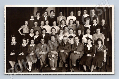 Stará fotografie Vítkovice dívčí gymnázium Olomouc 1934 (M32821)