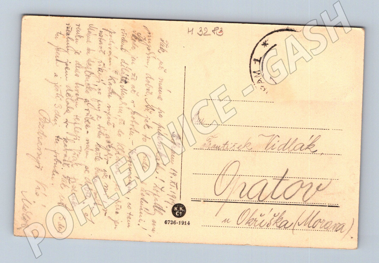 Pohlednice Příbram Svatá Hora 1920 (M3283)