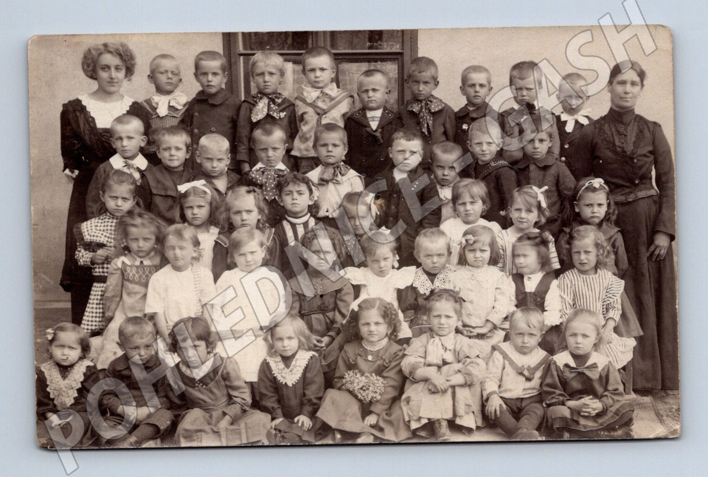 Pohlednice Rakovník skupina dětí 1906 (M32861)