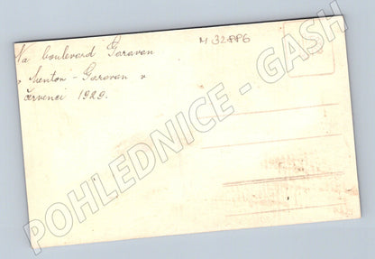 Pohlednice Francie Menton skupina mladých žen 1929 (M32886)