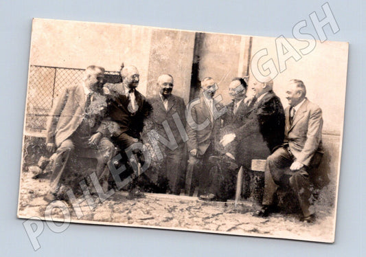 Stará fotografie skupina mužů (M32892)
