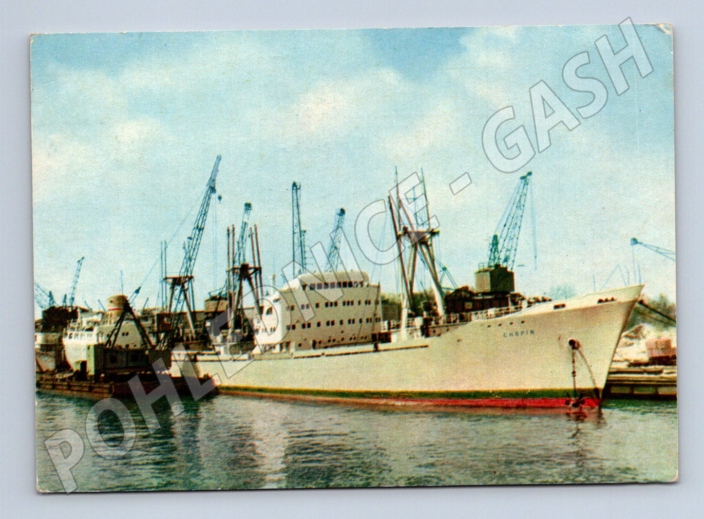 Pohlednice Polsko loď CHOPIN Gdynia (M32893)