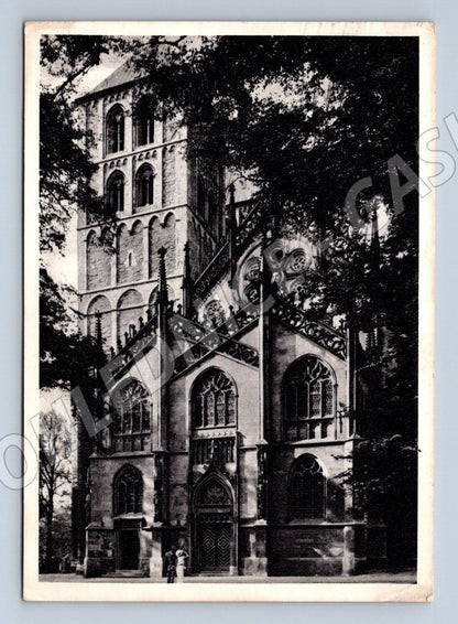 Pohlednice Německo Münster Salvatorgiebel Dom 1954 (M32904)