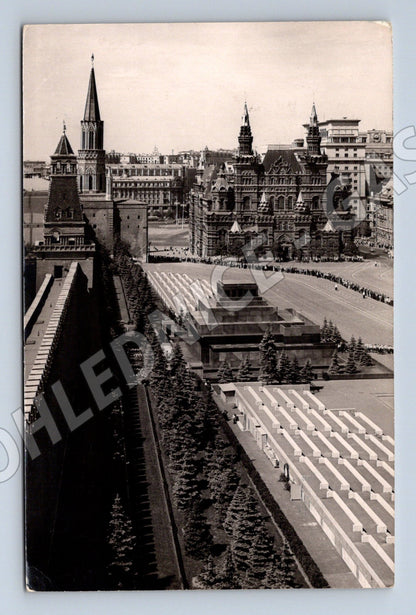 Pohlednice Rusko Moskva Rudé náměstí 1960 (M32907)