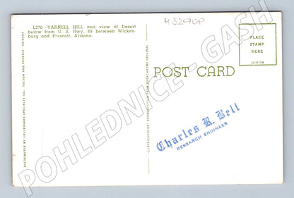 Pohlednice USA Arizona Yarnell Hill silnice (M32908)