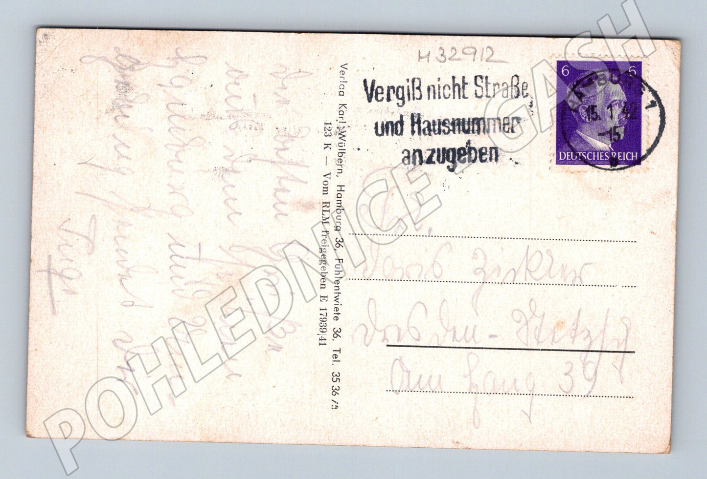 Pohlednice Německo Hamburg Jungfernstieg 1914 (M32912)