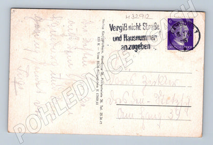 Pohlednice Německo Hamburg Jungfernstieg 1914 (M32912)