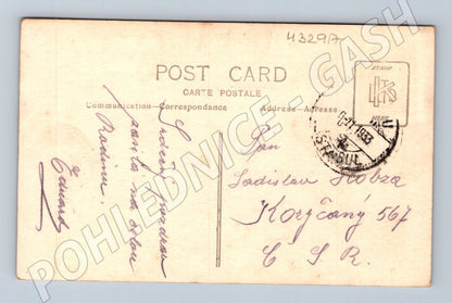 Pohlednice Turecko Istanbul Modrá mešita 1933 (M32917)