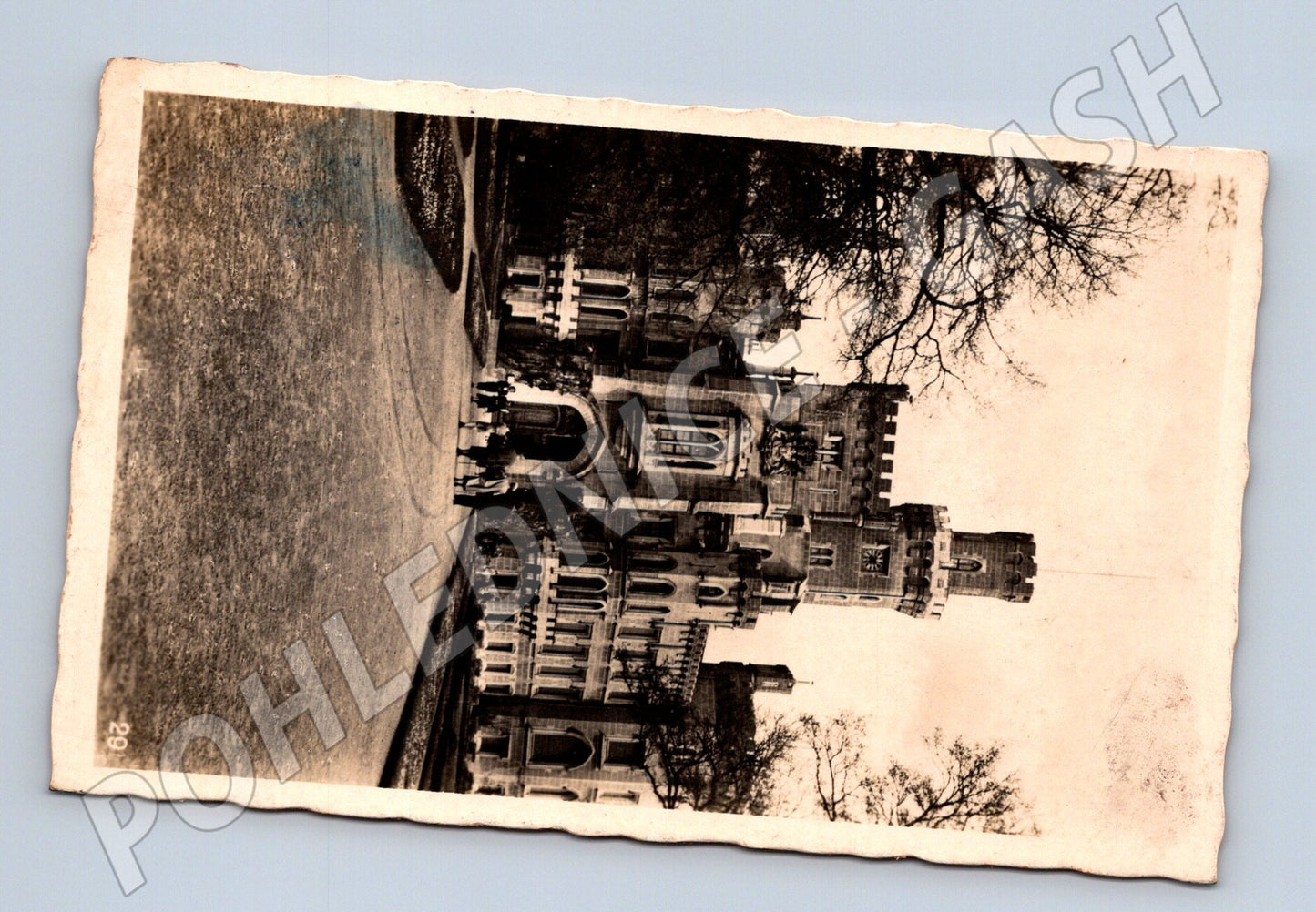 Pohlednice Hluboká nad Vltavou zámek 1946 (M3292)