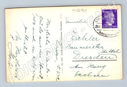 Pohlednice Německo Lindau Bodensee přístav 1942 (M32921)