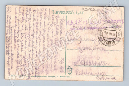 Pohlednice Srbsko Belgrad Mihály-utca 1916 (M32922)