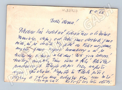 Pohlednice Slovensko Levoča kostel a budovy 1968 (M32924)