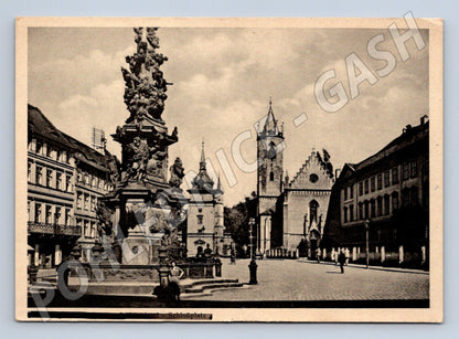 Pohlednice Teplice Schloßplatz (M32937)