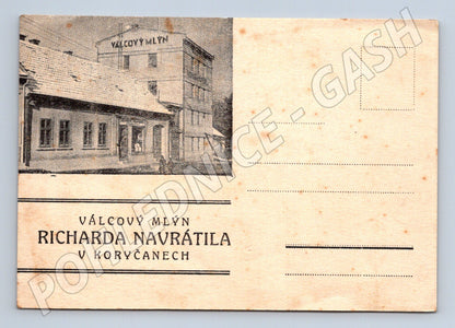 Pohlednice Koryčany Válcový mlýn Richarda Navrátila (M32941)
