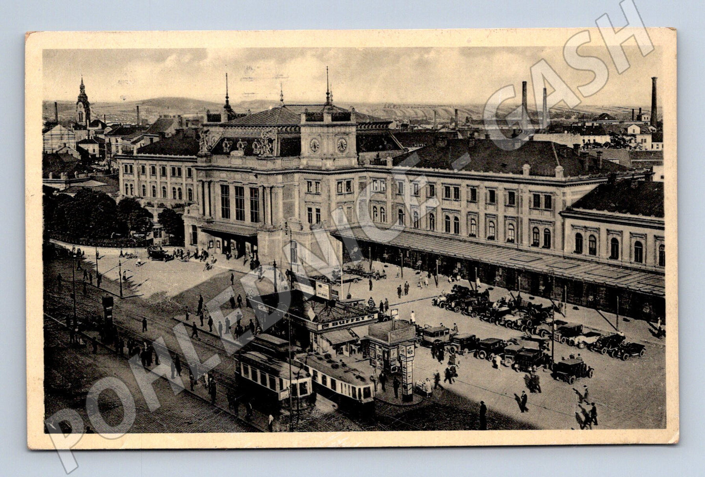 Pohlednice Brno Nádraží 1934 (M32969)