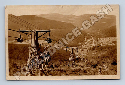 Pohlednice Špindlerův Mlýn Lanovka na Pláň 1941 (M32992)